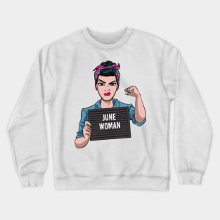 June Woman Crewneck Sweatshirt